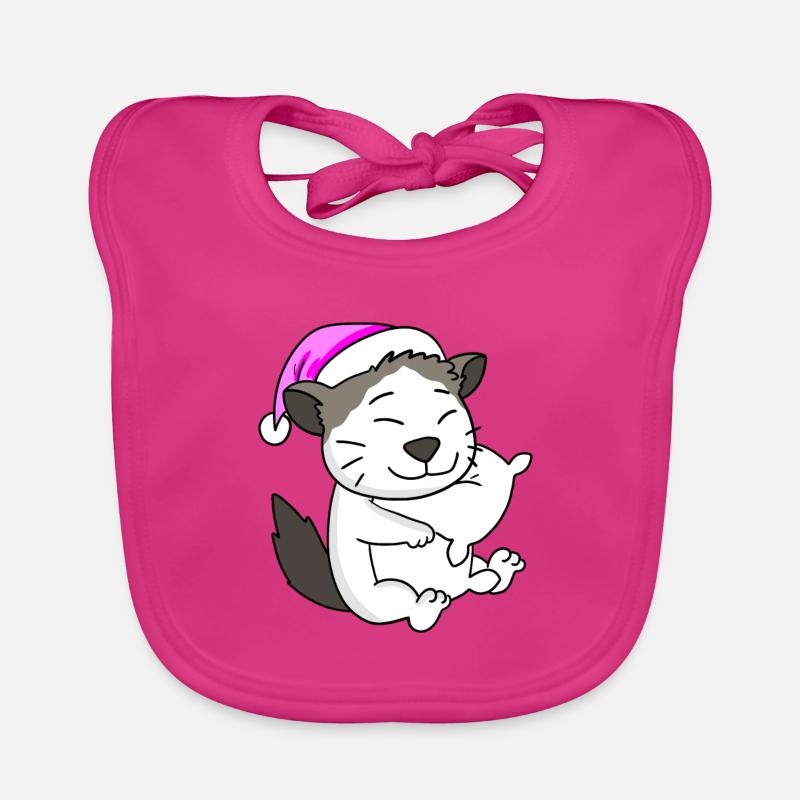Chat race Ragdoll Bavoir bio Bébé