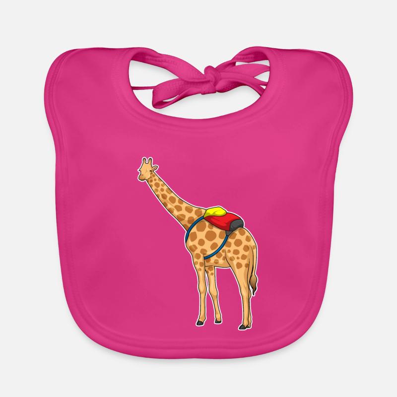 Sac à dos Girafe Bavoir bio Bébé