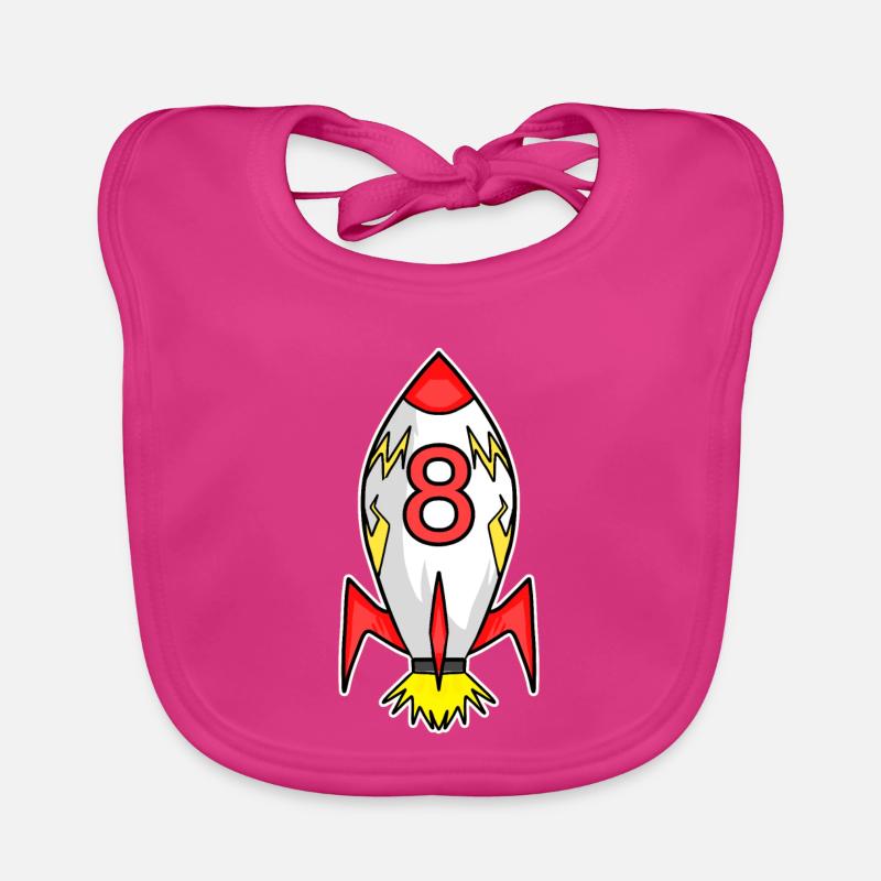 Rocket Boy 8e anniversaire Bavoir bio Bébé