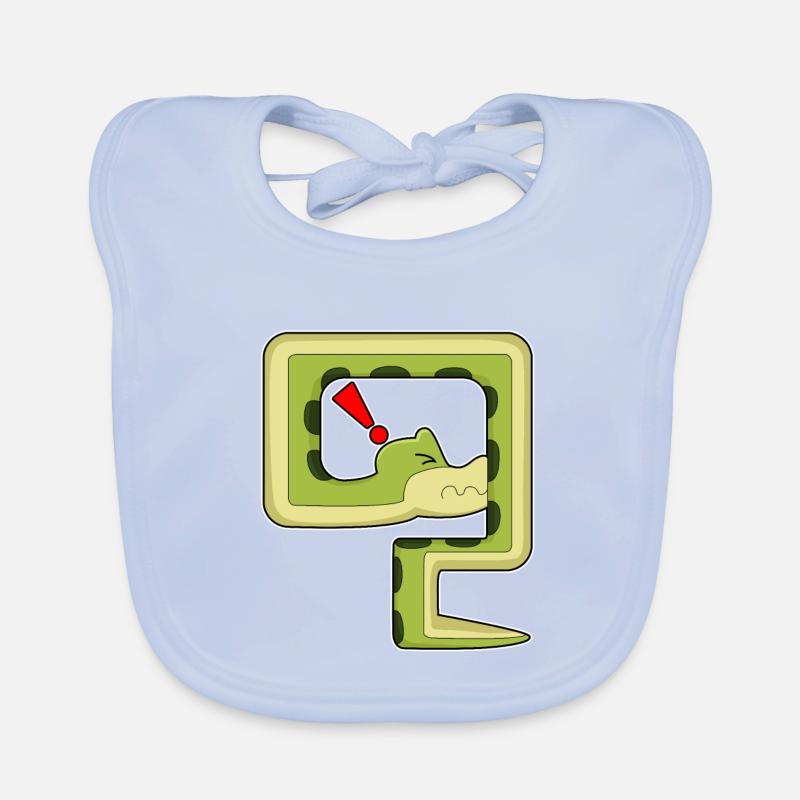 Jeu de serpent Bavoir bio Bébé