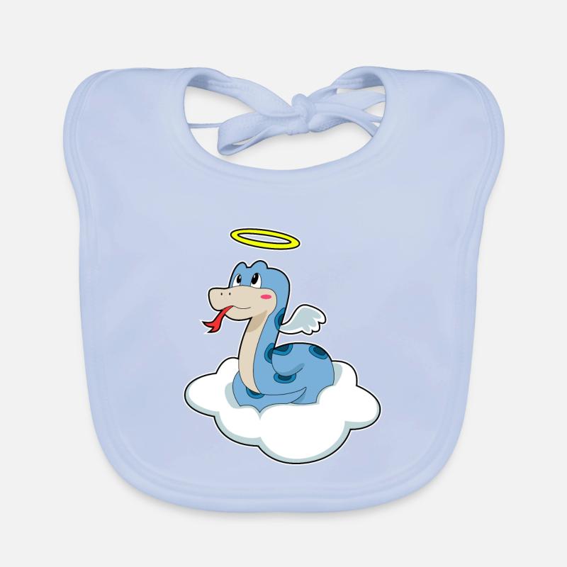Nuage de serpent Bavoir bio Bébé