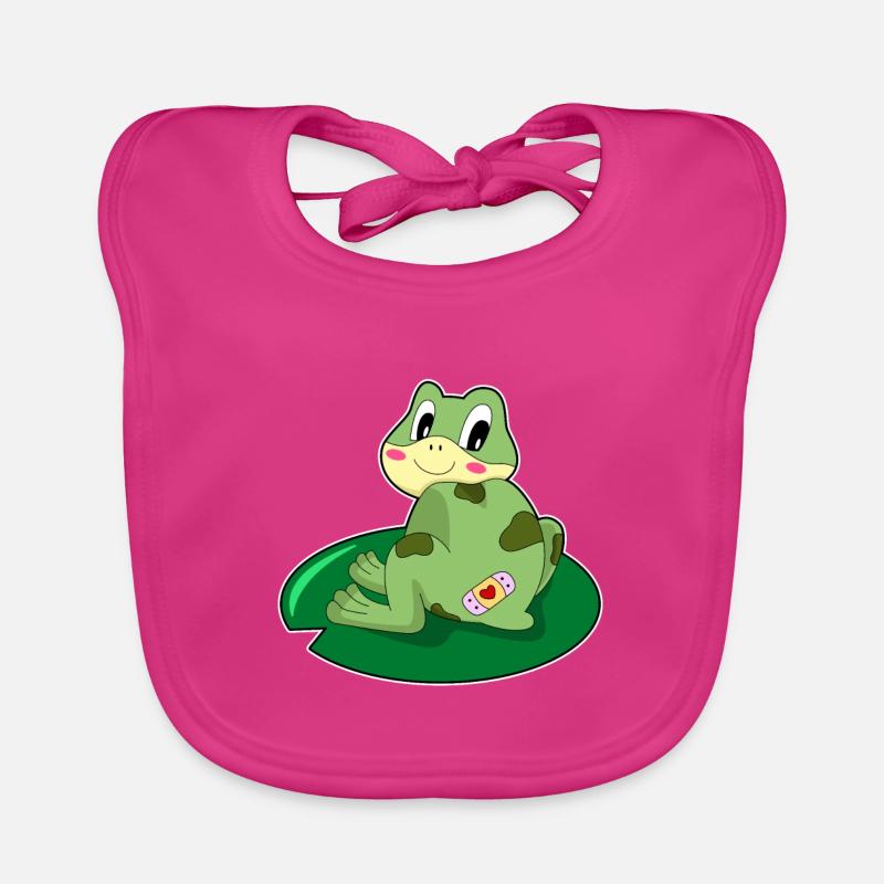 Frosch Pflaster Baby Bio-Lätzchen