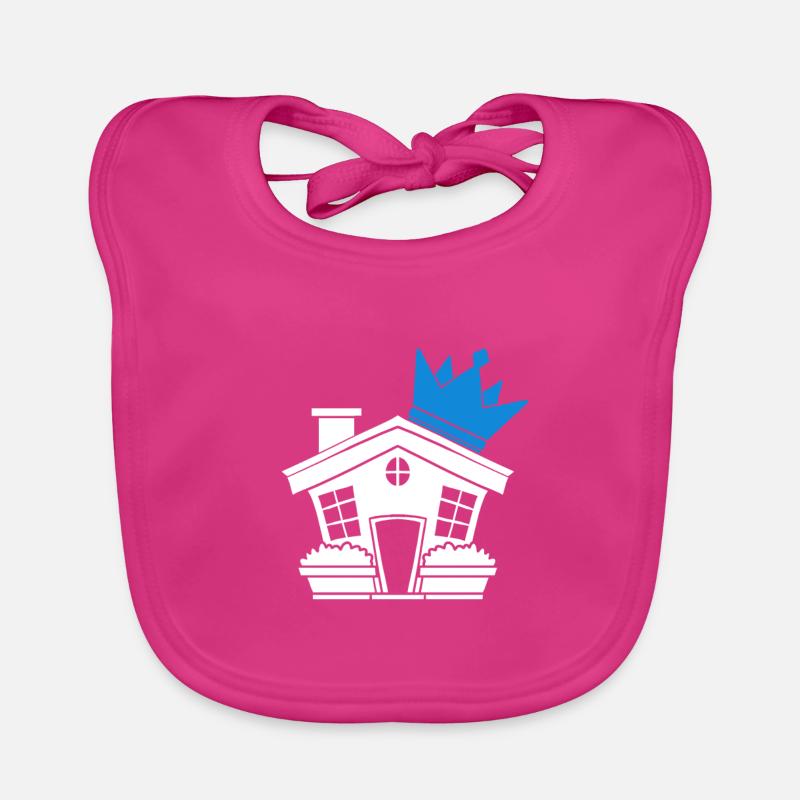 Toit de la maison Bavoir bio Bébé