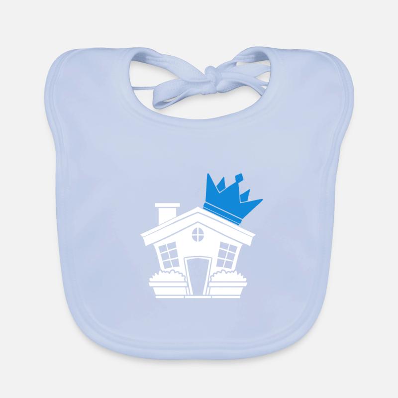 Toit de la maison Bavoir bio Bébé