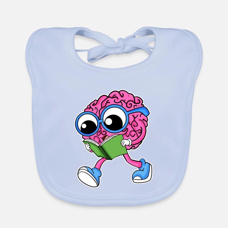 Lecture du cerveau Bavoir bio Bébé