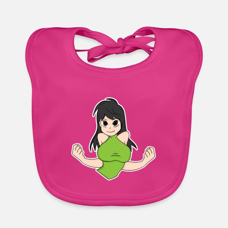 Anime Baby Bio-Lätzchen