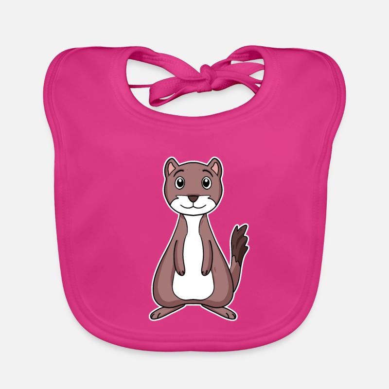Weasel marten Organic Baby Bibs