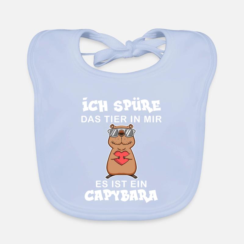Capybara Baby Bio-Lätzchen