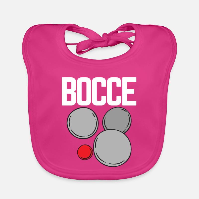 Bocce Spruch Bocce Ball mit Jack Bocci Game Bocce Baby Bio-Lätzchen