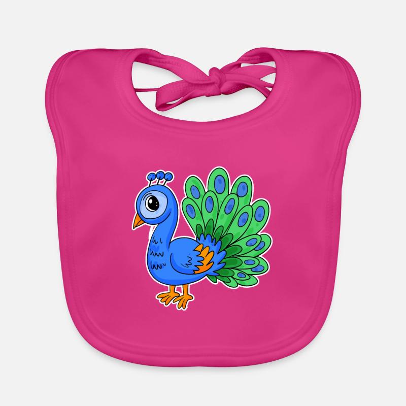 Paon Bavoir bio Bébé