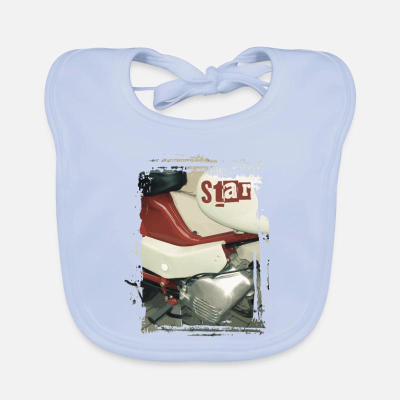 Étoile de Samson Bavoir bio Bébé