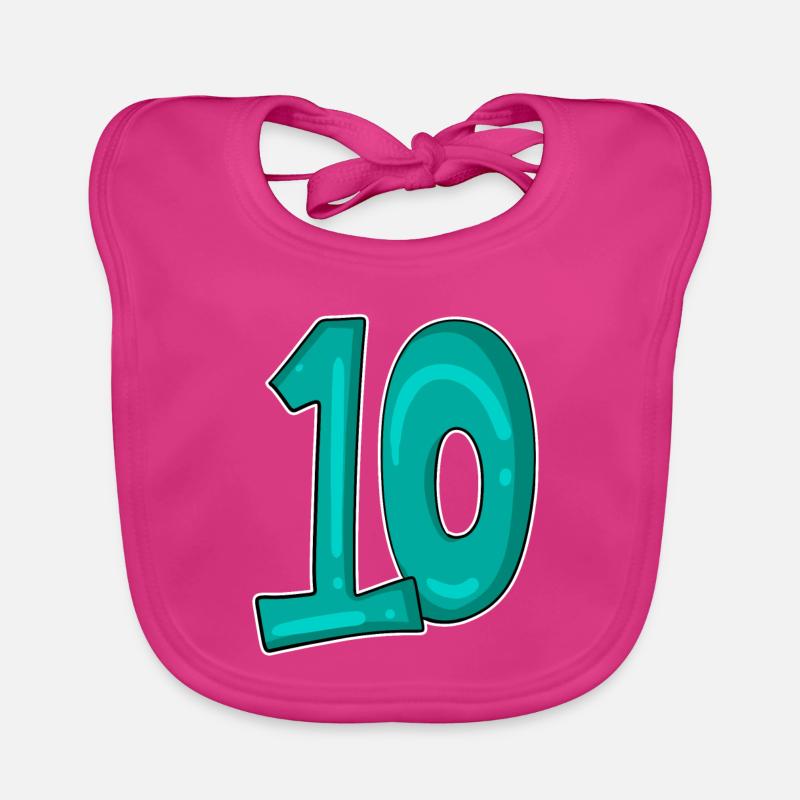 10 Dix Bavoir bio Bébé