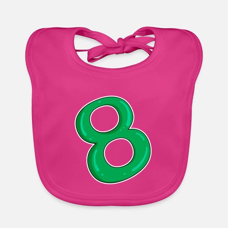 Huit - 8 - Vert Bavoir bio Bébé