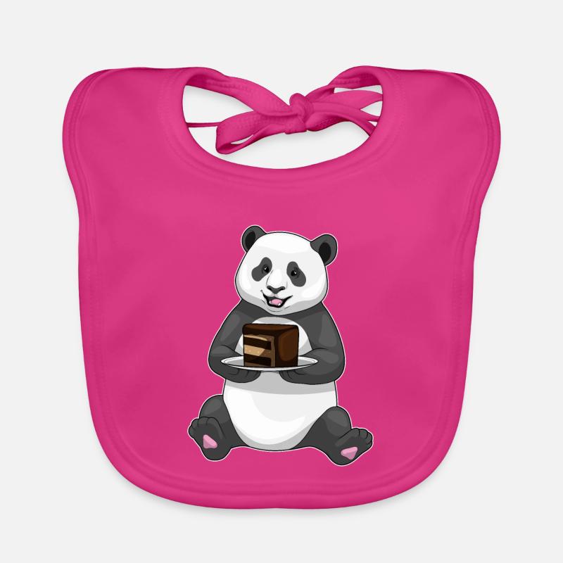 Gâteau Panda Bavoir bio Bébé