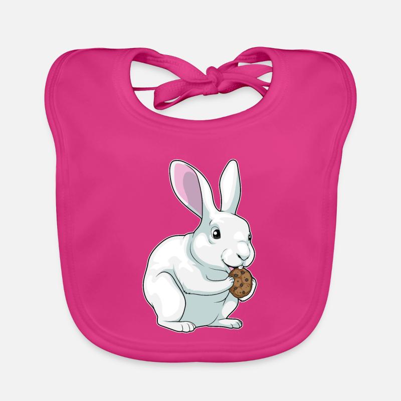 Biscuit lapin Bavoir bio Bébé