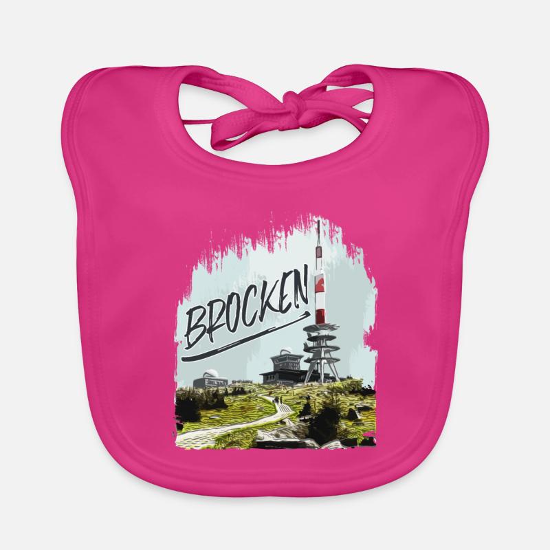 Brocken transmitter and second-hand shop Organic Baby Bibs