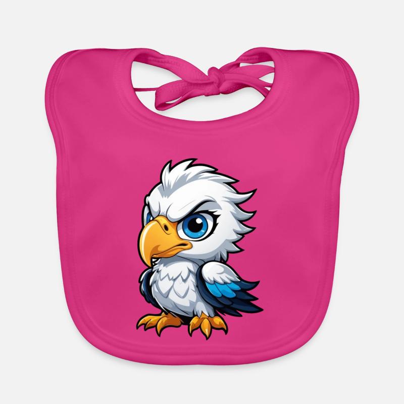 Cheeky Eagle Chick Baby Bio-Lätzchen