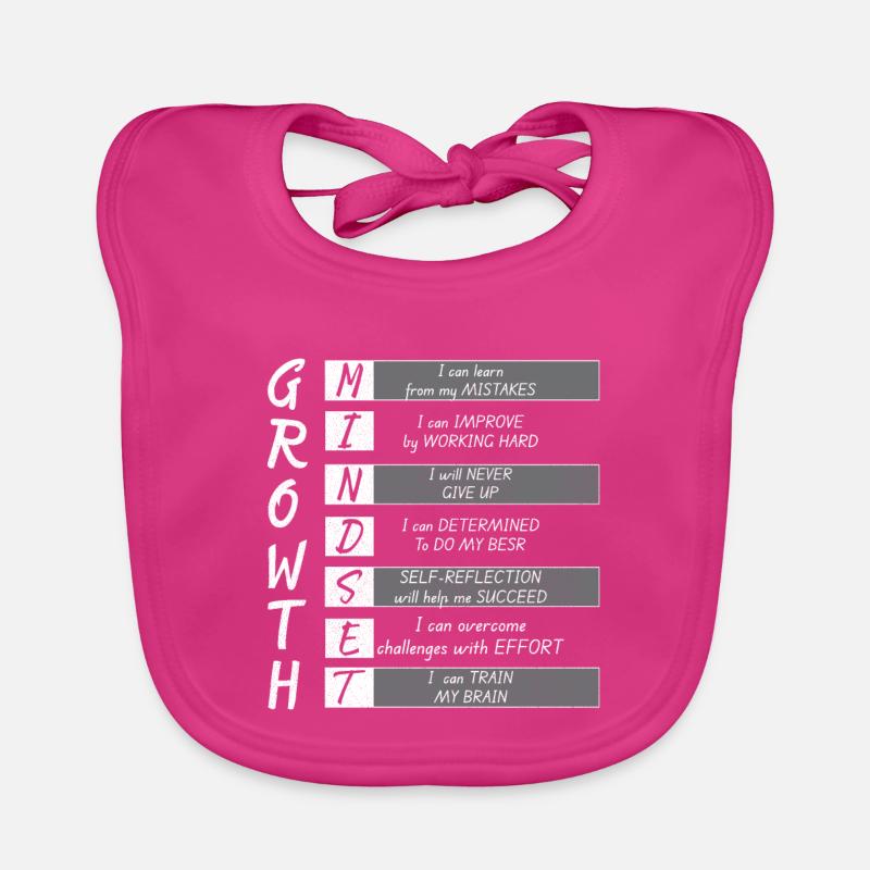 WACHSTUM MINIMUM Baby Bio-Lätzchen