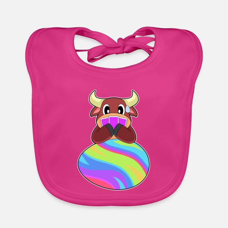 Taurus Poker de Pâques Bavoir bio Bébé