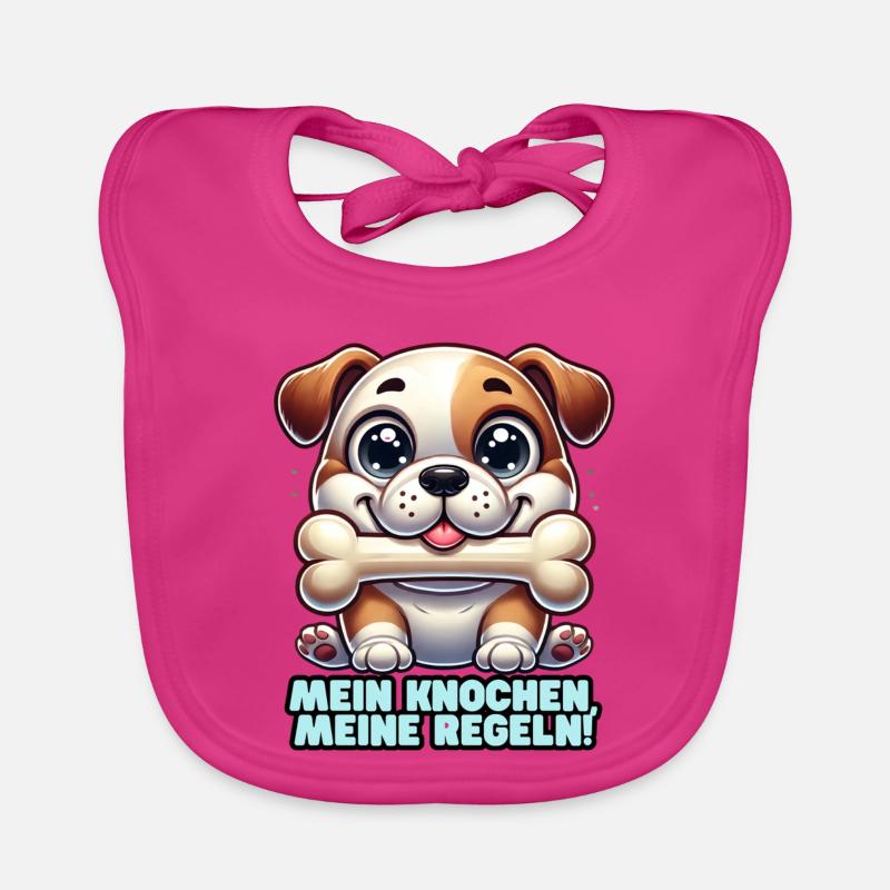 Knochen 2 Baby Bio-Lätzchen