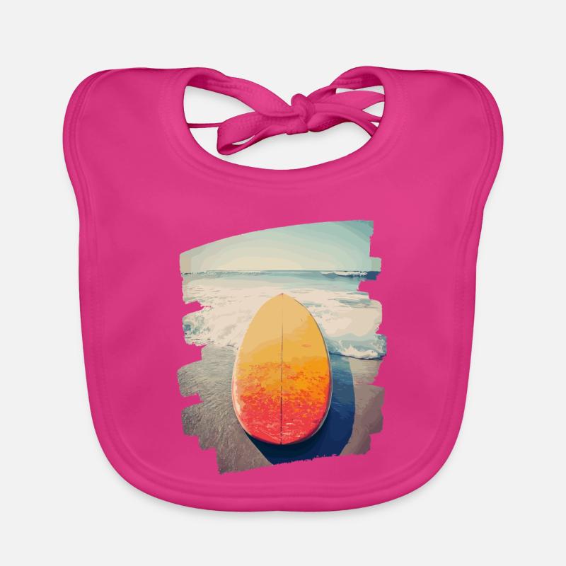 Planche de surf Bavoir bio Bébé