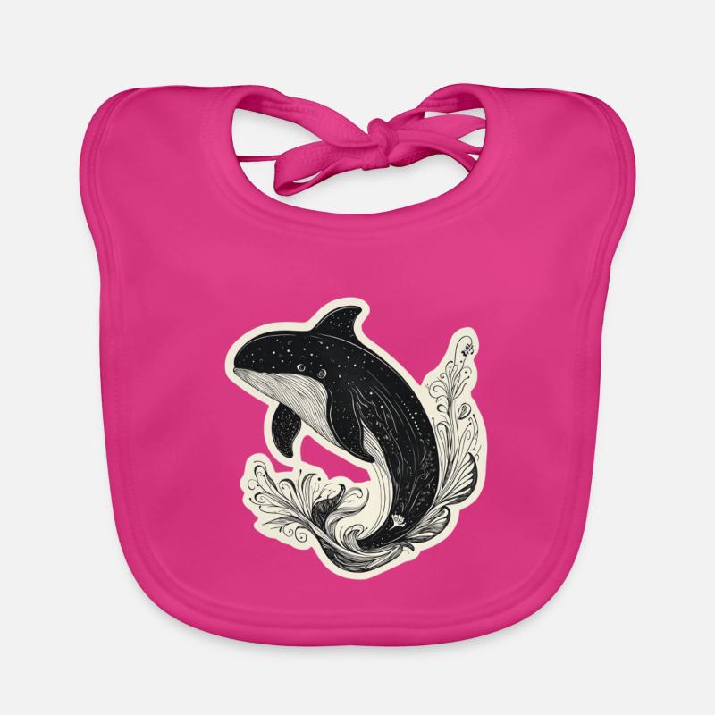 Wal - Baby Bio-Lätzchen - Fuchsia