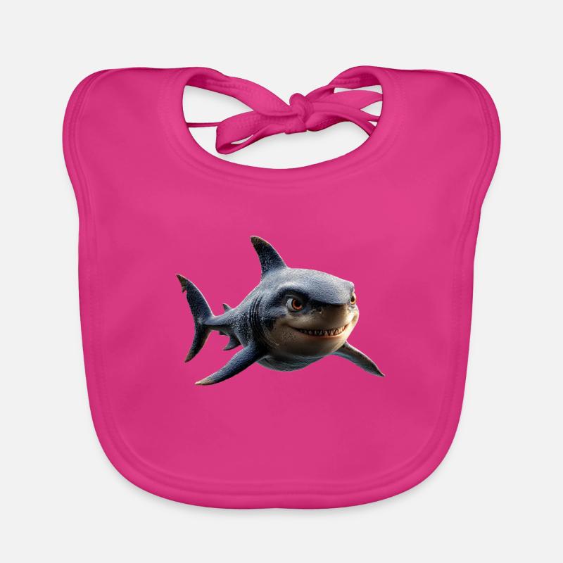 requin requin tigre requin plongeur requins mignons grand requin blanc Bavoir bio Bébé
