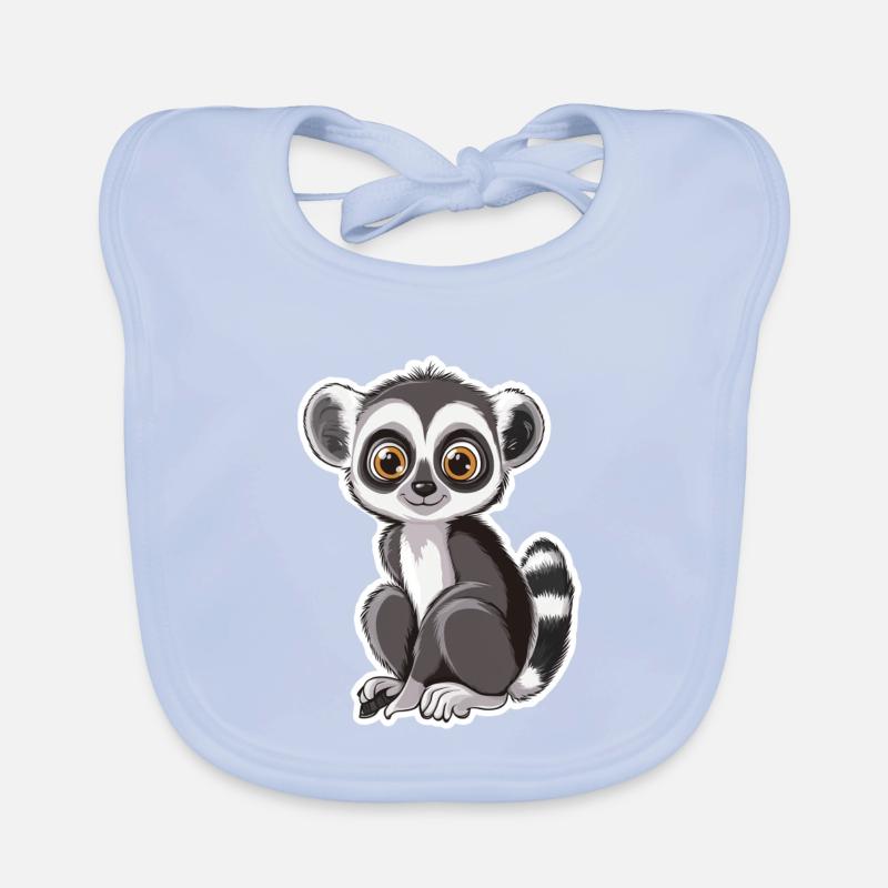Lemur Baby Bio-Lätzchen