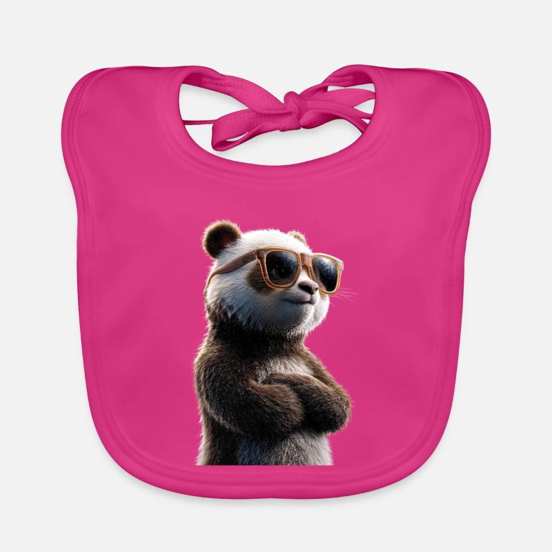 Panda Ours Pandas Géants Panda Géant Mignon Panda Ours Panda Bavoir bio Bébé