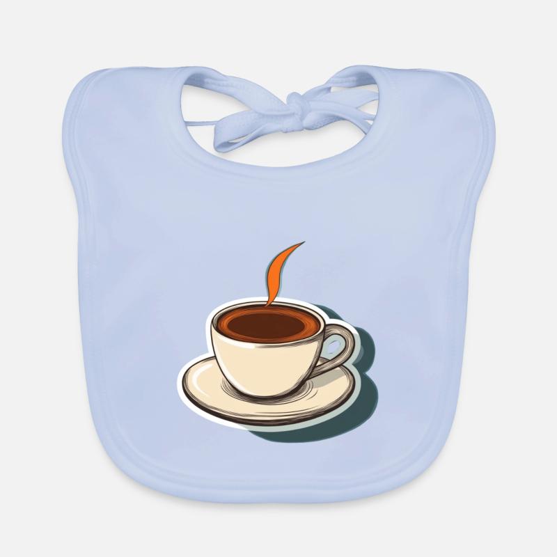 Kaffee Baby Bio-Lätzchen