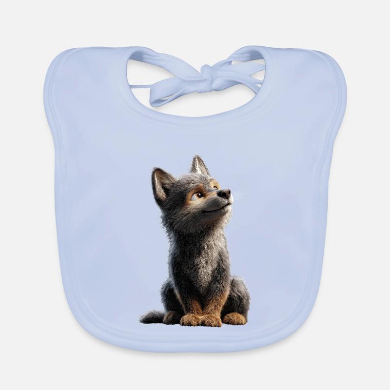 Wolf Love Wolves Wolf Pack Wolfhound Wild Wolf Bavoir bio Bébé