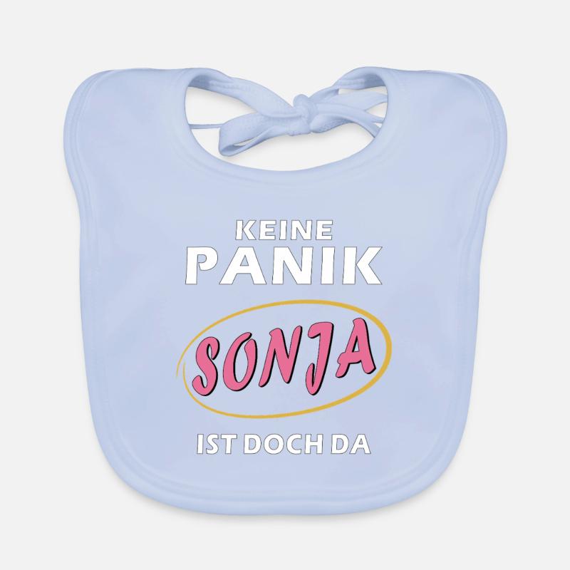 PAS DE PANIQUE SONJA Bavoir bio Bébé