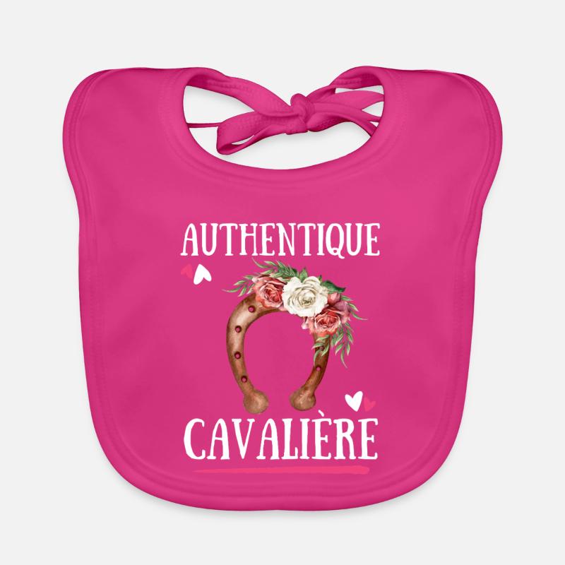 Authentischer Cavaliere Baby Bio-Lätzchen