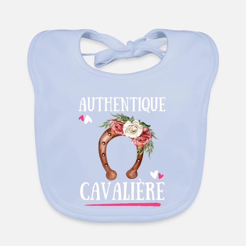 Authentischer Cavaliere Baby Bio-Lätzchen