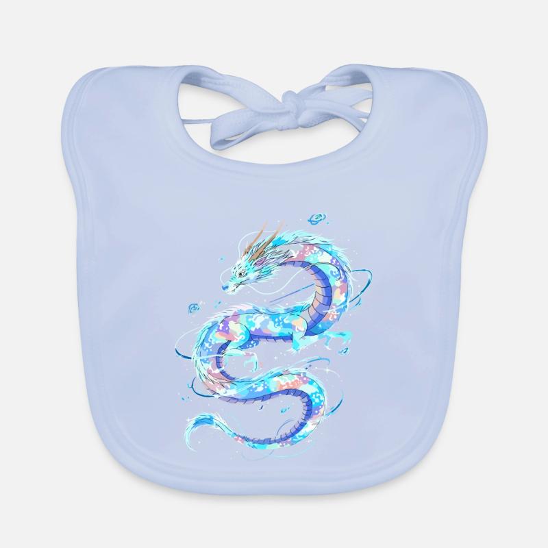 Ätherischer Wasserdrache Baby Bio-Lätzchen