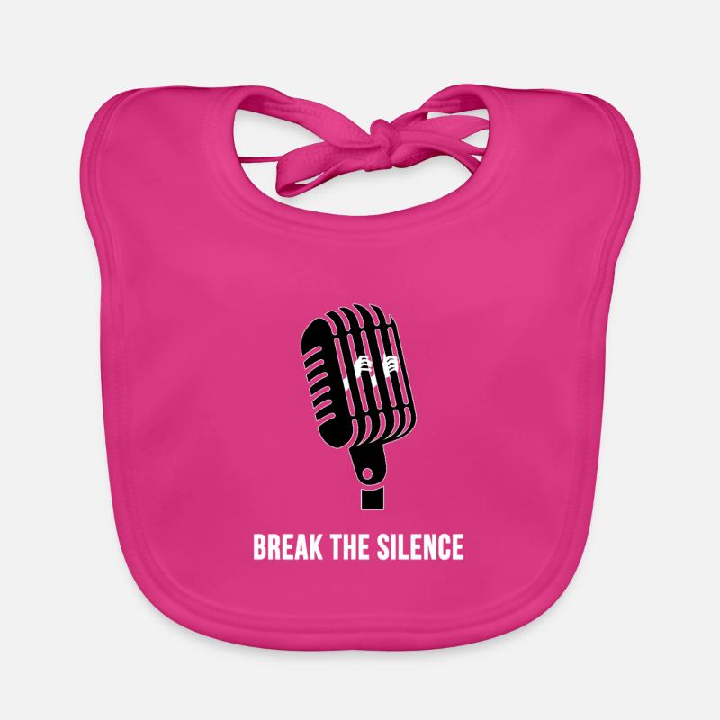 Break the Silence Baby Bio-Lätzchen