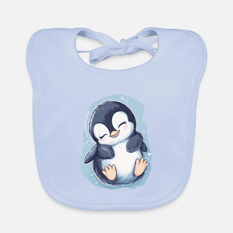 Pinguin Baby Bio-Lätzchen