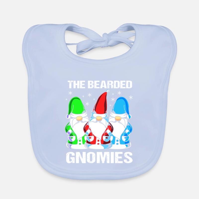Gnome Bart Organic Baby Bibs