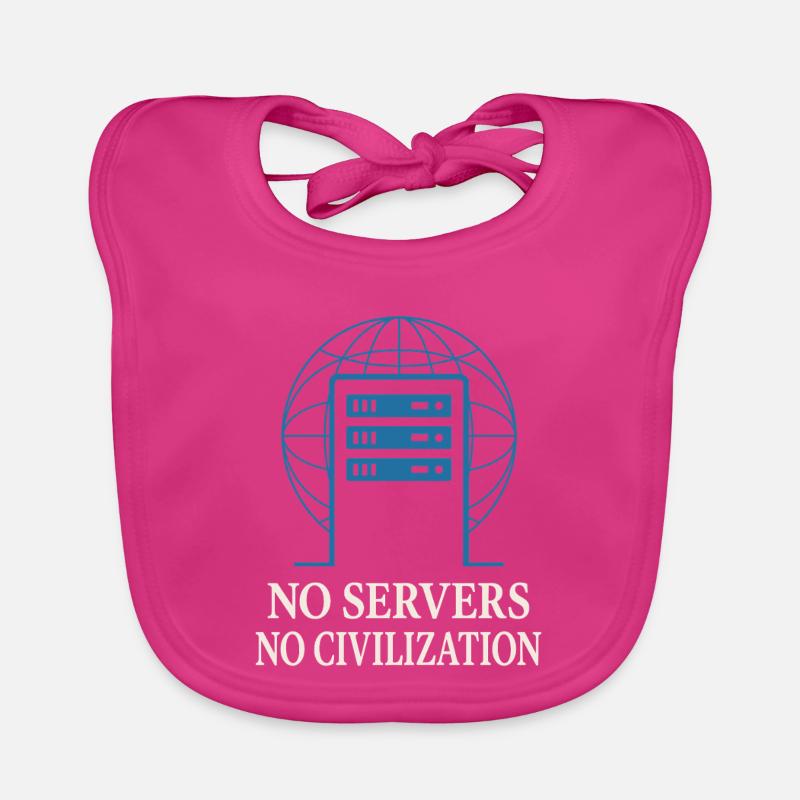 Network Infrastructure Rack and Stack Engineer Organic Baby Bibs