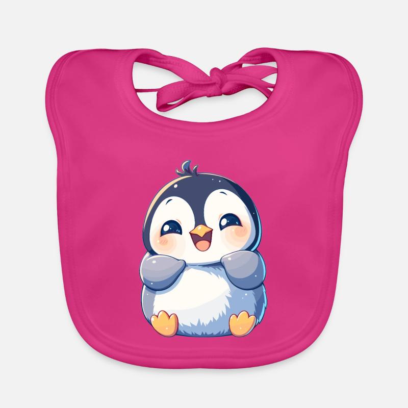Pinguine Pinguin Baby Bio-Lätzchen