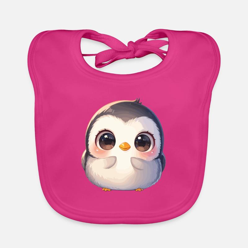 Pinguine Pinguin Baby Bio-Lätzchen