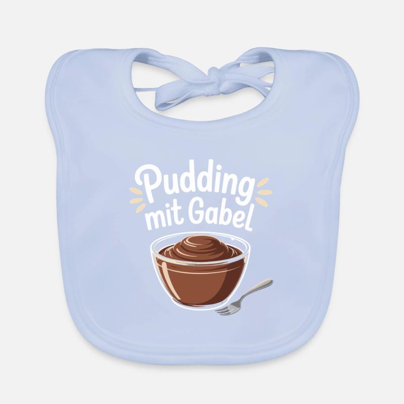 Pudding à la fourchette Bavoir bio Bébé