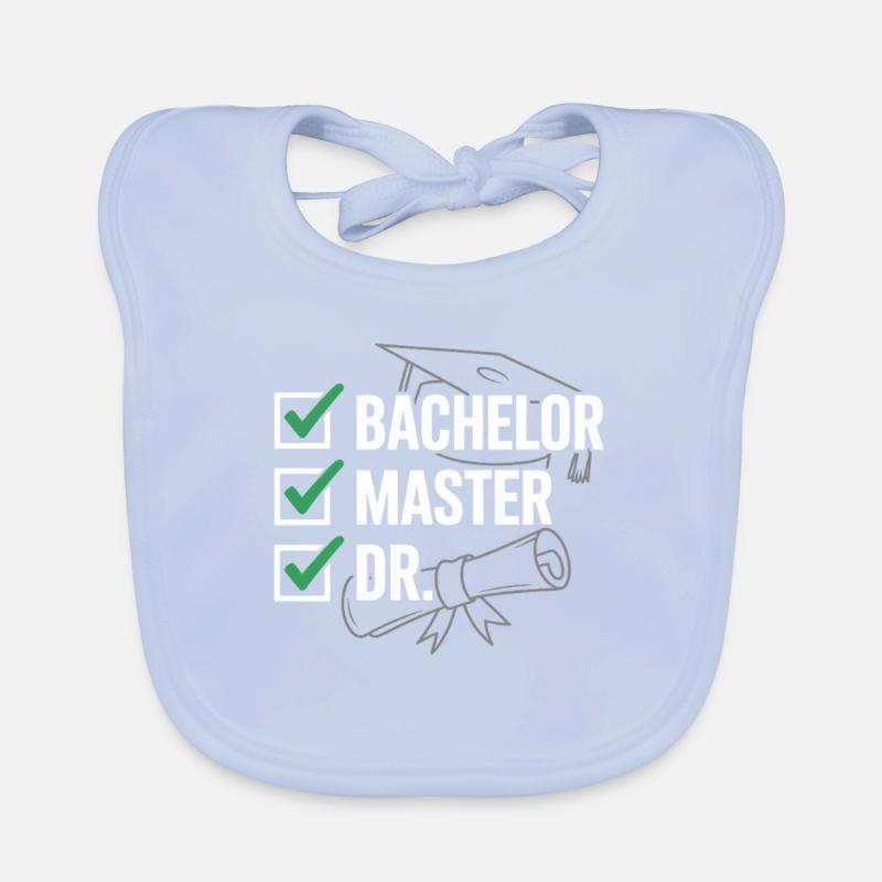 Abschlussbanner Bachelor Master Dr Baby Bio-Lätzchen