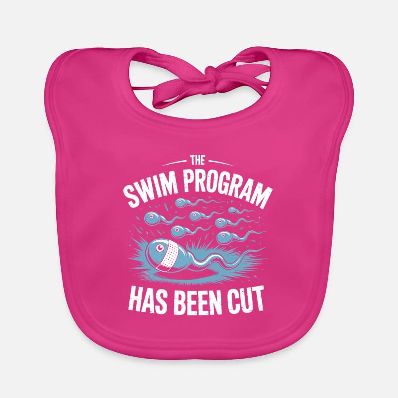 Le programme de natation est terminé Bavoir bio Bébé