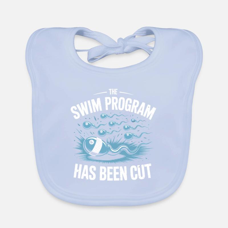 Swimming program has ended Organic Baby Bibs