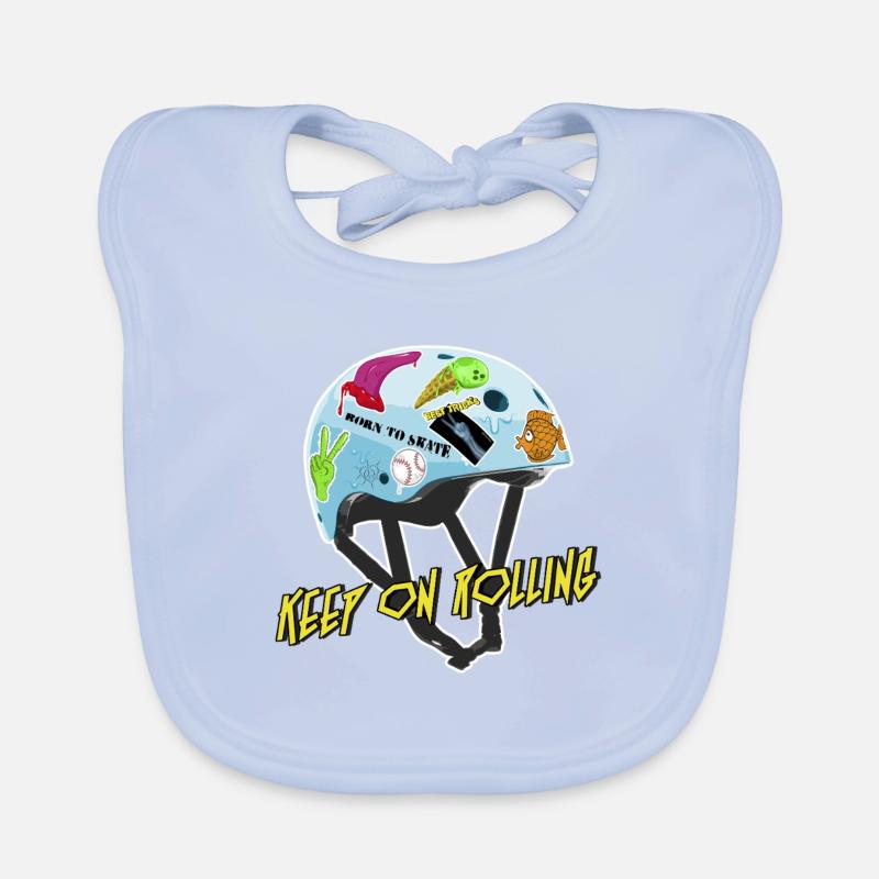 Skater Organic Baby Bibs