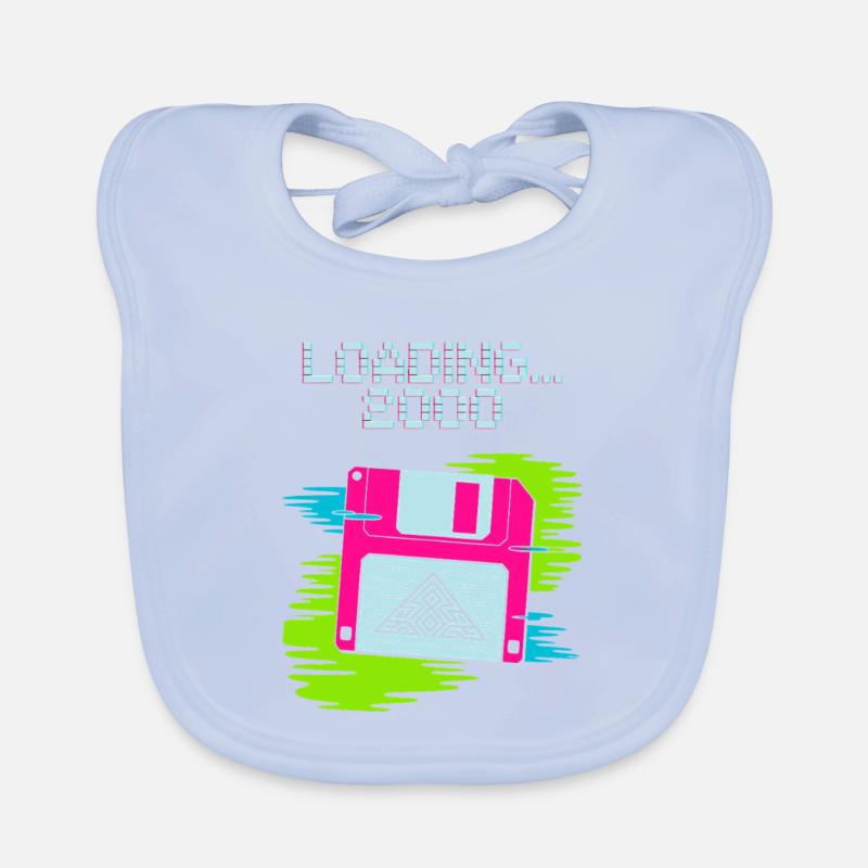 Floppy Nostalgia 2000 Organic Baby Bibs