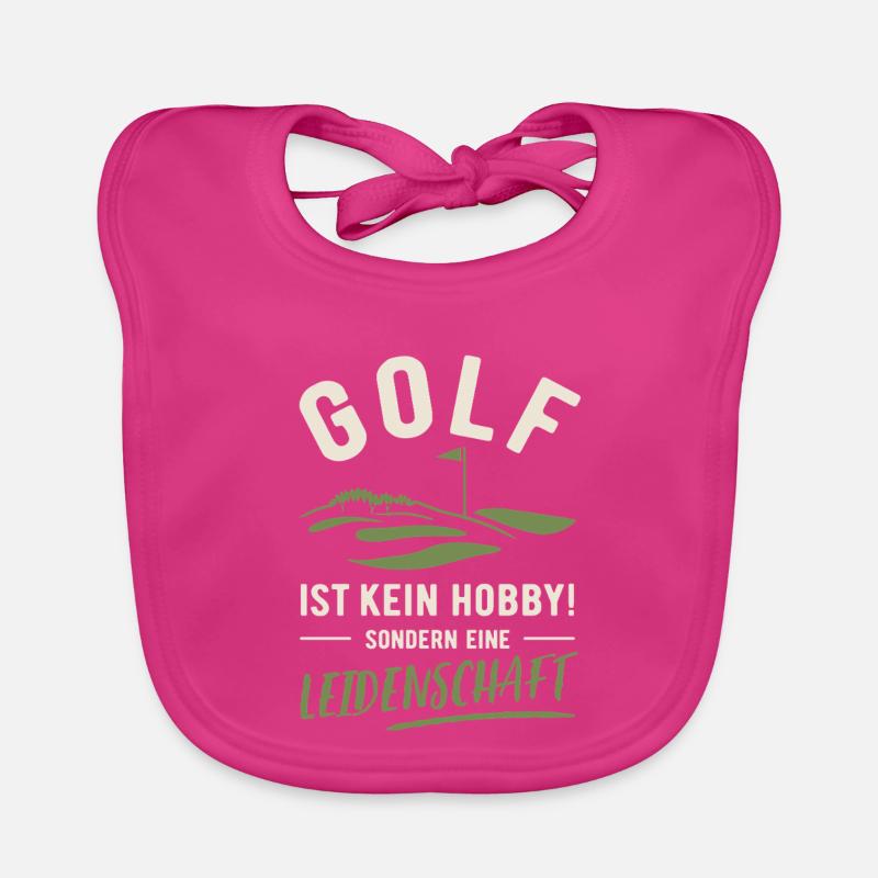 Golf | Not a hobby but a passion Organic Baby Bibs