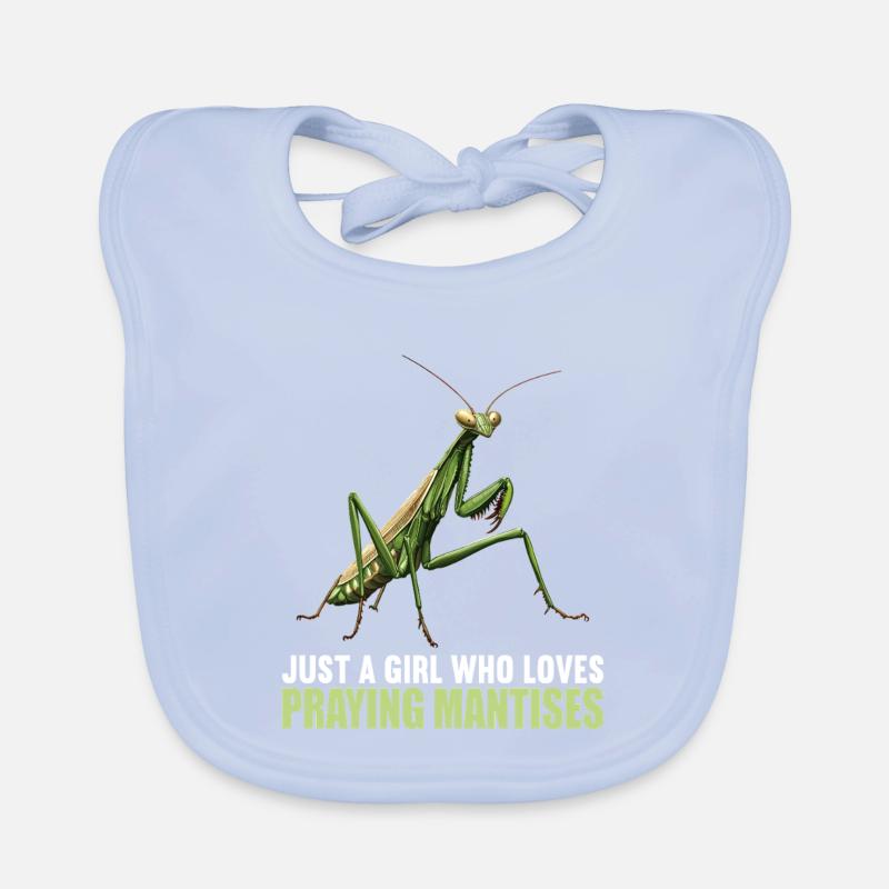 Praying mantises Praying mantis Organic Baby Bibs