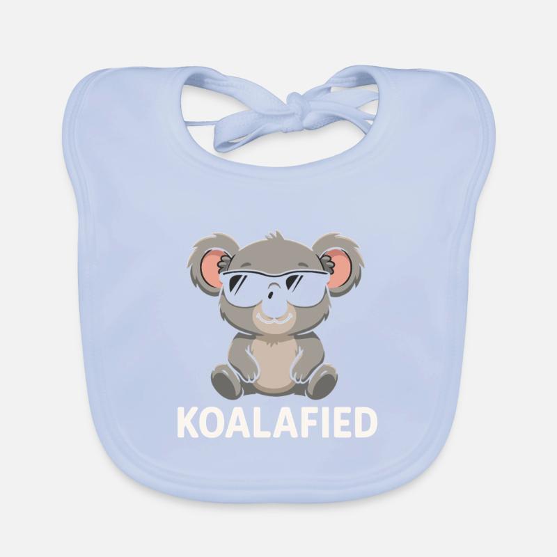 Koala avec lunettes de soleil Bavoir bio Bébé